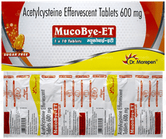 Mucobye Et Orange Flavour Sugar Free Tablet 10