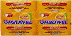 Gasowel Orange Flavour Sugar Free Effervescent Tablet 2 Gasowel Orange Flavour Sugar Free Effervescent Tablet 2