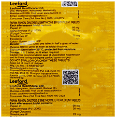 Gasowel Orange Flavour Sugar Free Effervescent Tablet 2