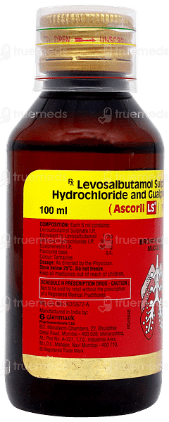एस्कोरिल एलएस एक्सपेक्टोरेंट 100ml