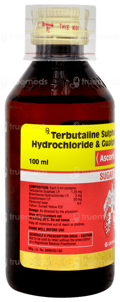 Ascoril Sf Expectorant 100ml
