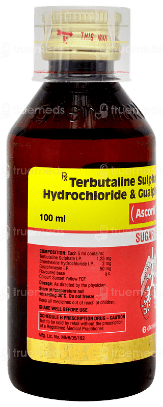 Ascoril Sf Expectorant 100ml