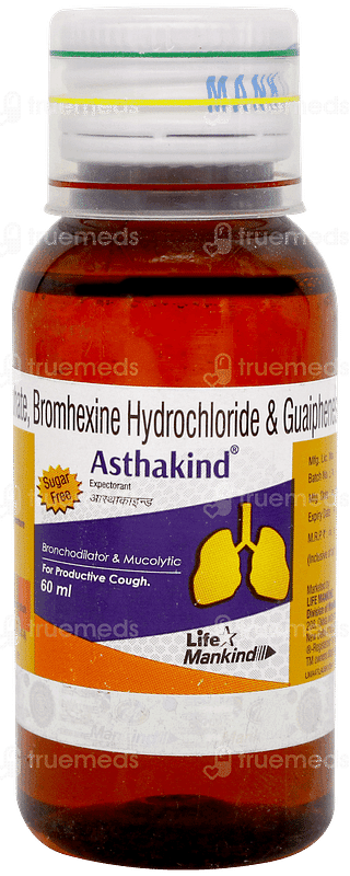 Asthakind Sugar Free Expectorant 60ml