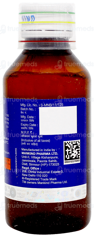 Asthakind Ls Cola Flavour Sugar Free Expectorant 100ml