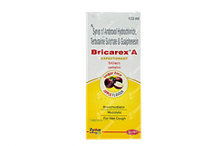 Bricarex A Apple Flavour Sugar Free Expectorant 100ml