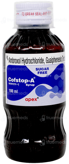 Cofstop A Sugar Free Expectorant 100Ml Cofstop A Sugar Free Expectorant 100Ml