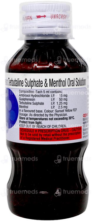Cofstop A Sugar Free Expectorant 100Ml