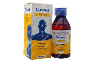 Cosome 10/5/2 MG Cough Syrup 100 ML