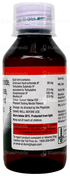 Lcf Advanced Expectorant 100Ml