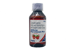 Asthalin Plus Strawberry & Raspberry Expectorant 100ml