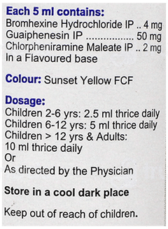 Cheston Raspberry Flavour Sugar Free Expectorant 100Ml Cheston Raspberry Flavour Sugar Free Expectorant 100Ml