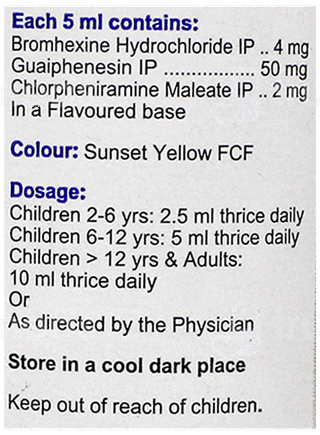 Cheston Raspberry Flavour Sugar Free Expectorant 100Ml