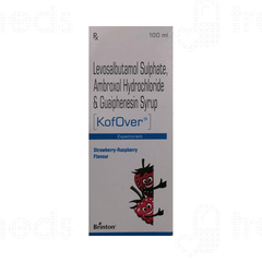 Kofover Strawberry Raspberry Flavour Expectorant 100ml