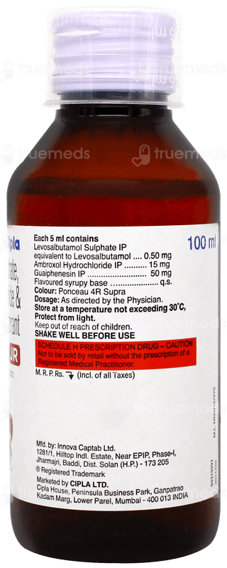 Asthalin Ax Jr Expectorant 100ml