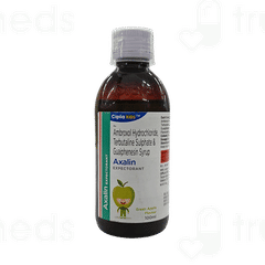 Axalin Green Apple Flavour Expectorant 100ml Axalin Green Apple Flavour Expectorant 100ml