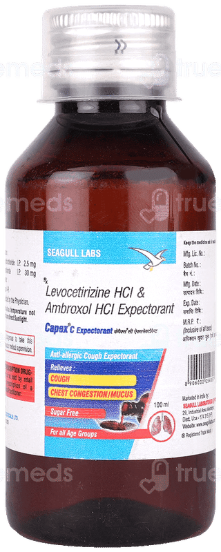 Capex C Sugar Free Expectorant 100Ml