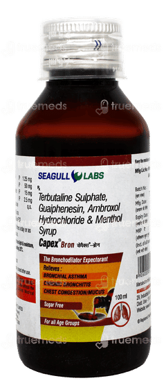 Capex Bron Sugar Free Expectorant 100ml