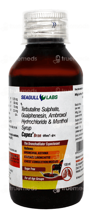 Capex Bron Sugar Free Expectorant 100ml