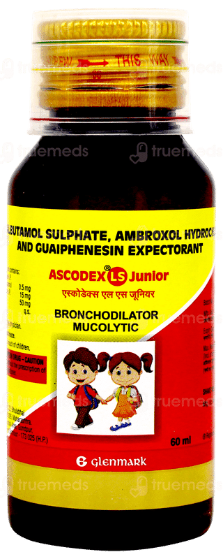 Ascodex Ls Junior Expectorant 60ml