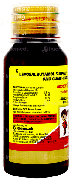 Ascodex Ls Junior Expectorant 60ml Ascodex Ls Junior Expectorant 60ml