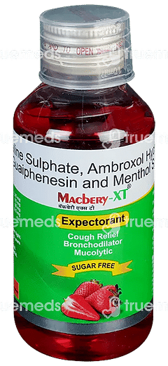 Macbery Xt Sugar Free Expectorant 100 ML