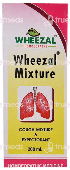 Wheezal Mixture Expectorant 200ml Wheezal Mixture Expectorant 200ml