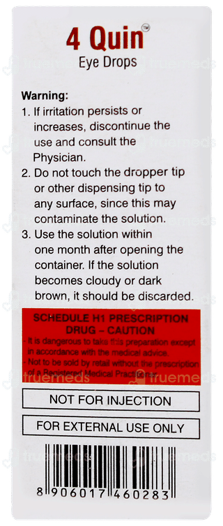 4 Quin Eye Drops 5ml