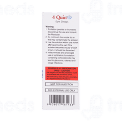 4 Quin D Eye Drops 5ml