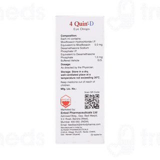 4 Quin D Eye Drops 5ml