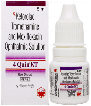 4 Quin Kt Eye Drops 5Ml