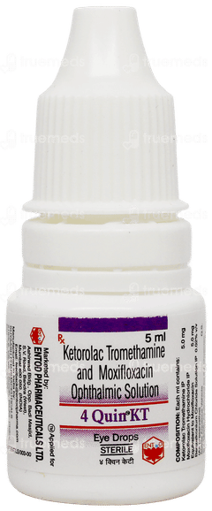 4 Quin Kt Eye Drops 5Ml