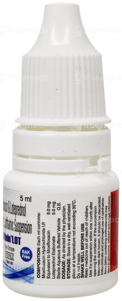 4 Quin Lot Bak Free Eye Drops 5Ml