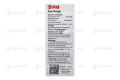 9 Pm Eye Drops 2.5ml 9 Pm Eye Drops 2.5ml