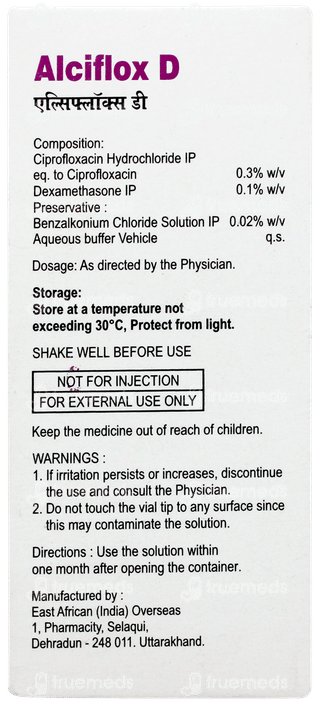 Alciflox D Eye/ear Drops 10ml