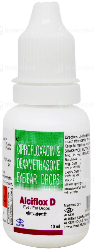 Alciflox D Eye/ear Drops 10ml