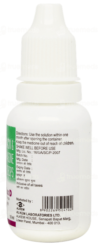 Alciflox D Eye/ear Drops 10ml