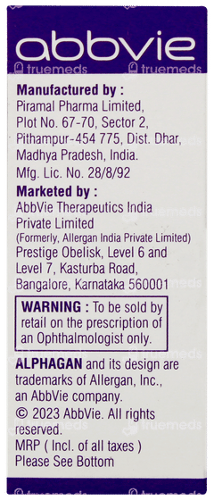 Alphagan P Eye Drops 5ml