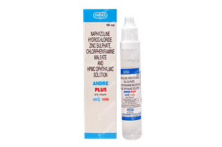 Andre Plus 0.056/0.01 % Eye Drops 10 ML