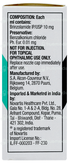 Azopt Ophthalmic Suspension 5ml
