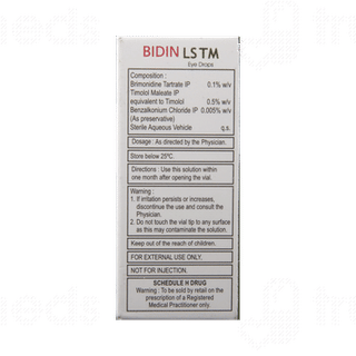 Bidin Ls Tm Eye Drops 5ml