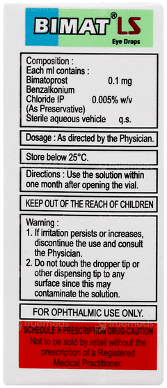 Bimat Ls Eye Drops 3ml