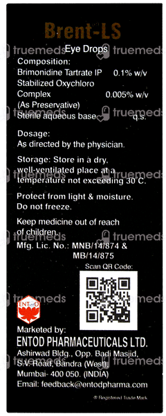 Brent Ls Eye Drops 5ml