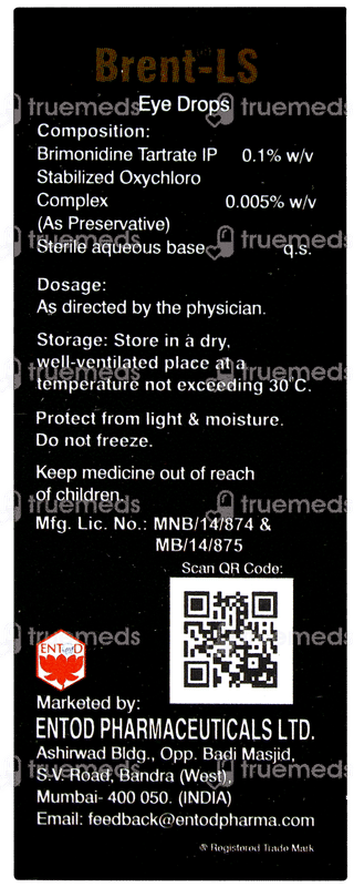 Brent Ls Eye Drops 5ml