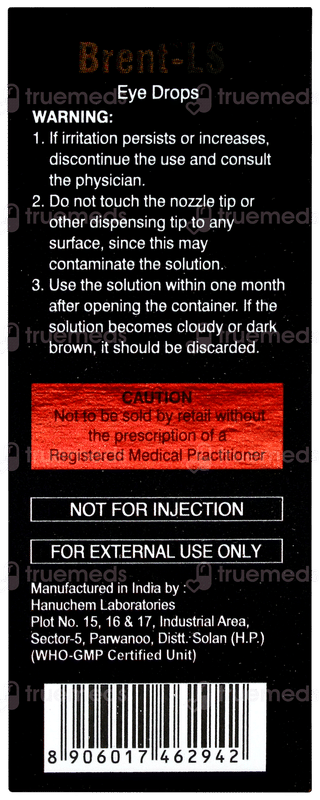 Brent Ls Eye Drops 5ml