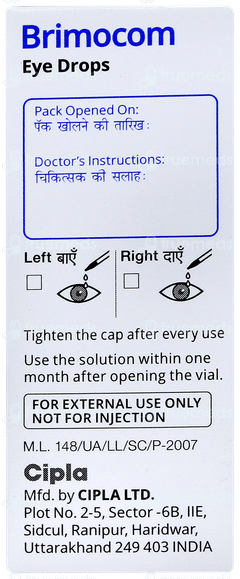 Brimocom Eye Drops 5ml