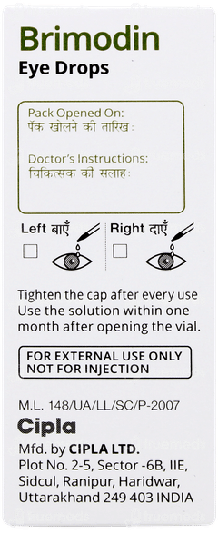 Brimodin Eye Drops 5ml Brimodin Eye Drops 5ml