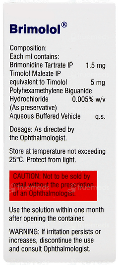 Brimolol Eye Drops 5ml Brimolol Eye Drops 5ml