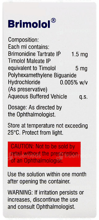 Brimolol Eye Drops 5ml