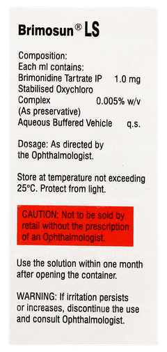 Brimosun Ls Eye Drops 5ml