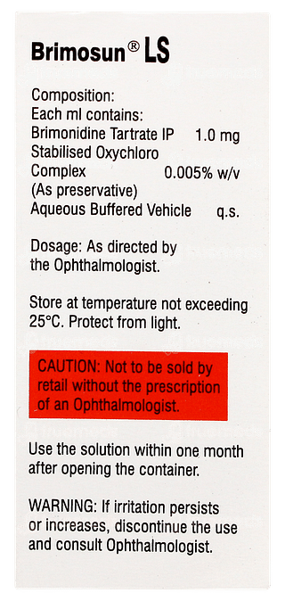 Brimosun Ls Eye Drops 5ml